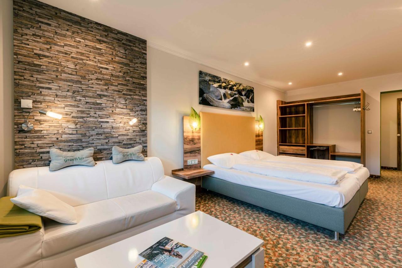 Landhotel Gruenwies -Bonsai-Wellness Garni (Adults Only) Lohberg Extérieur photo